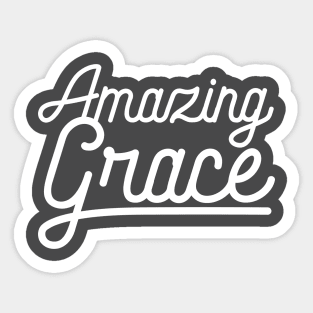 Amazing Grace Sticker